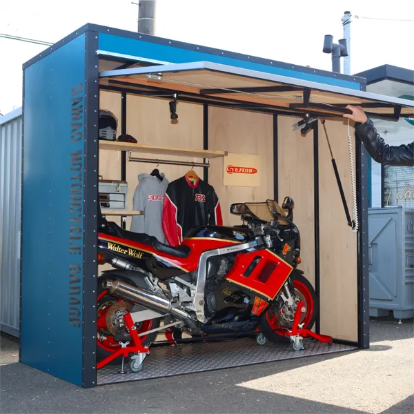 内装オプション充実のマイクロガレージ